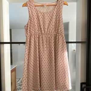Blush Heart Mini Dress